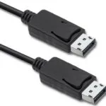 Qoltec Cable DisplayPort male - DisplayPort male 2m Μαύρο (50373)