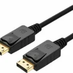 Unitek Cable DisplayPort male - DisplayPort male 5m Μαύρο (Y-C610BK)