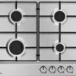 Amica Εστία Υγραερίου Αυτόνομη Inox 59x52εκ. Ασημί PGA6100BPR