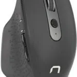 Natec Falcon Ασύρματο Εργονομικό Bluetooth Ποντίκι Γκρι