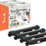Peach Συμβατό Toner για Laser Εκτυπωτή Brother TN-243 (4τμχ) 1000 Σελίδων Πολύχρωμο
