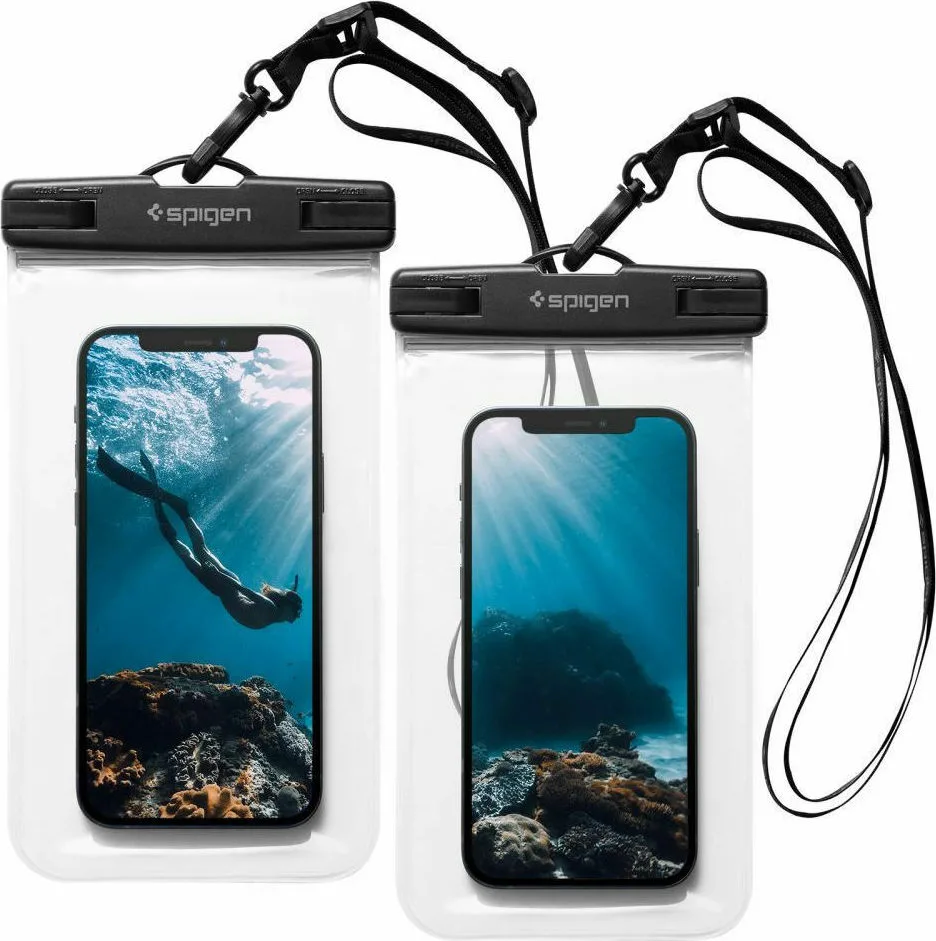 20210604193049_spigen_a601_universal_waterproof_eos_6_8_diafano_2tmch Spigen A601 Αδιάβροχη Θήκη έως 6.8" Διάφανο AMP03098 - Image 1