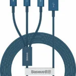 Baseus Superior Series Regular USB to Lightning / Type-C / micro USB Cable 3.5A Μπλε 1.5m (CAMLTYS-03)