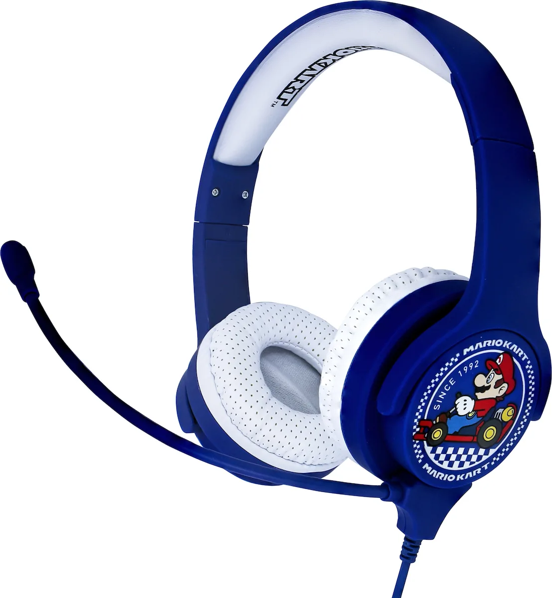 20210614144624_otl_mario_kart_ensyrmata_on_ear_paidika_akoustika_mple OTL Mario Kart On Ear Multimedia Ακουστικά με μικρόφωνο και σύνδεση 3.5mm Jack σε Μπλε χρώμα - Image 1