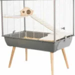 Zolux Cage Silta Small Rodents H58 Κλουβί Τρωκτικού Gray 78x48x58cm 286210