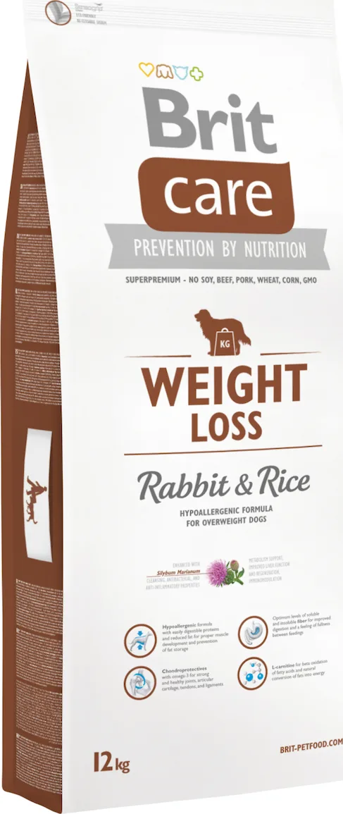 20210618123752_brit_care_weight_loss_rabbit_rice_xira_trofi_skylon_1kg Brit Care Weight Loss 1kg Ξηρά Τροφή Διαίτης, χωρίς Γλουτένη για Ενήλικους Σκύλους με Κουνέλι και Ρύζι - Image 1