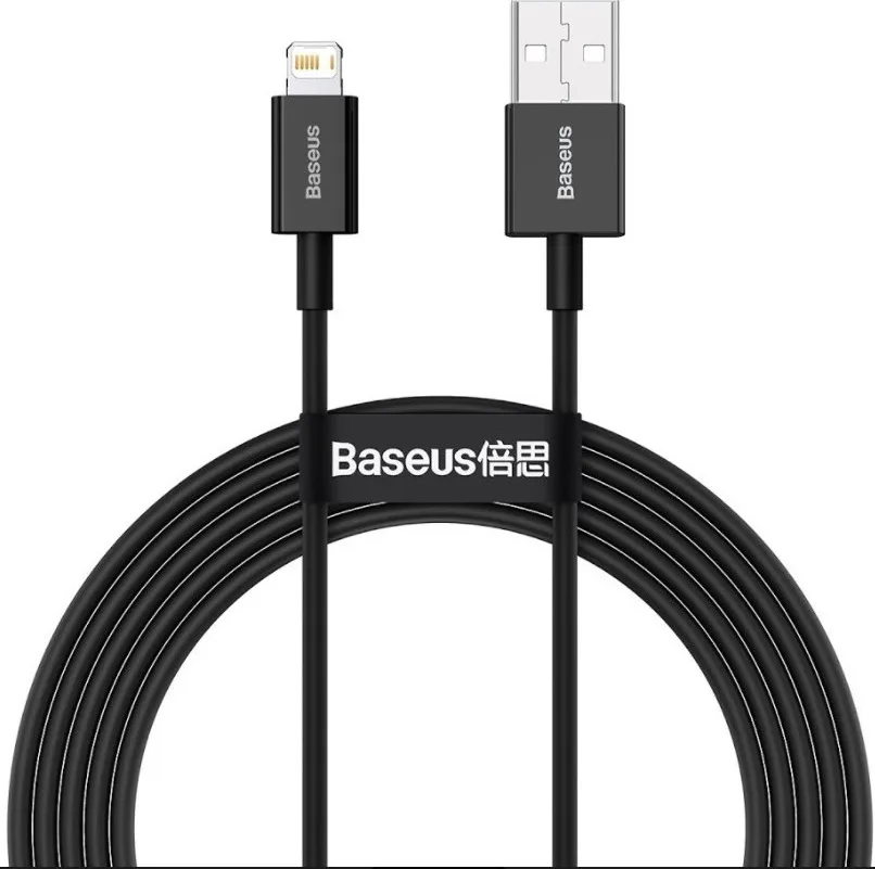 Baseus Superior Series USB to Lightning Cable Μαύρο 2m (CALYS-C01) - Image 1
