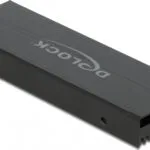DeLock Heat Sink for M.2 SSD 2280 Μαύρο