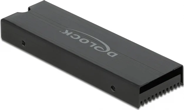 DeLock Heat Sink for M.2 SSD 2280 Μαύρο - Image 1