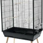 Zolux Κλουβί Πτηνών Neo Jili XL 81x48x132 Μαύρο 81x48x132εκ. 314030