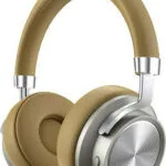 Lenovo HD800 Ασύρματα Bluetooth Over Ear Ακουστικά με 20 ώρες Λειτουργίας Χρυσά