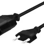 LogiLink Euro - Euro Cable 1m Μαύρο CP122