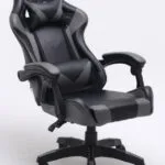 Topeshop Fotel Remus Καρέκλα Gaming Δερματίνης Γκρι