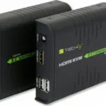 Techly Επέκταση HDMI και KVM