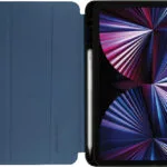 Crong Flexfolio Flip Cover Δερματίνης Μπλε (iPad Air 2020/2022)