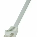 LogiLink U/UTP Cat.6 Καλώδιο Δικτύου Ethernet 3m Γκρι 1τμχ CP2062U