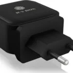 Icy Box Φορτιστής Χωρίς Καλώδιο με Θύρα USB-A και 2 Θύρες USB-C 65W Power Delivery Μαύρος (IB-PS103-PD)