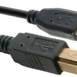 iBox USB 2.0 Cable USB-A male - USB-B male Μαύρο 3m (IKU2D30)