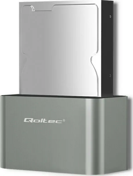 Qoltec Docking Station Σκληρών Δίσκων SATA 2.5" / 3.5" με σύνδεση USB 3.0 (50315) - Image 1