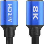 iBox HD08 HDMI 2.1 Cable HDMI male - HDMI male 2m Μαύρο ITVFHD08