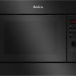 Amica AMGB20E2GB Εντοιχιζόμενος Φούρνος Μικροκυμάτων με Grill 20lt Μαύρος