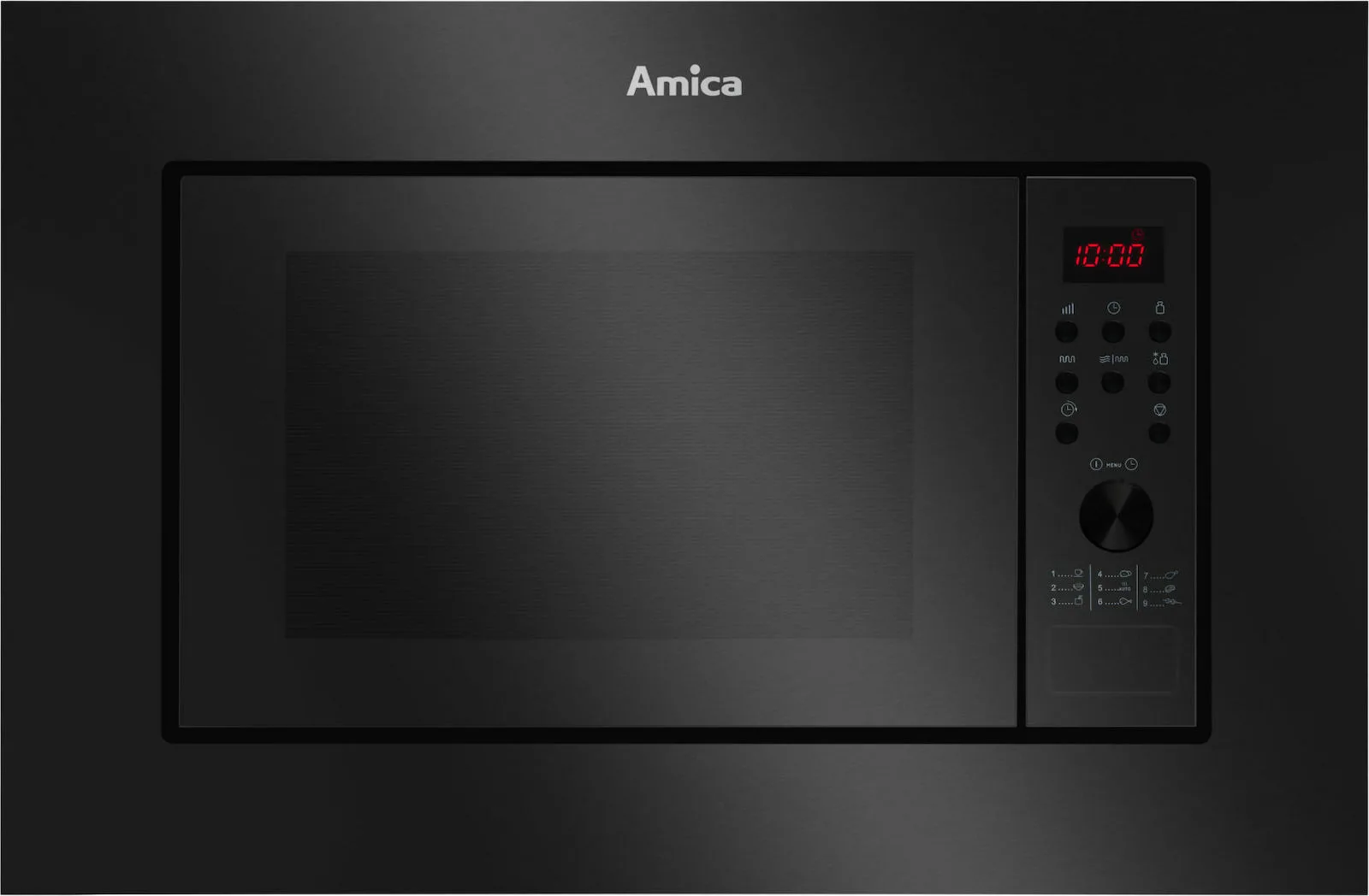 20210816160108_amica_amgb20e2gb_entoichizomenos_fournos_mikrokymaton_me_grill_20lt Amica AMGB20E2GB Εντοιχιζόμενος Φούρνος Μικροκυμάτων με Grill 20lt Μαύρος - Image 1
