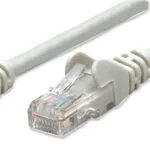 Intellinet U/UTP Cat.6 Καλώδιο Δικτύου Ethernet 1m Γκρι 1τμχ 340373