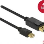 DeLock DisplayPort Cable DisplayPort male - mini DisplayPort male 5m (83479)