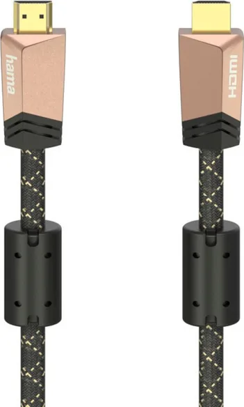 HAMA Premium HDMI 1.3 Cable HDMI male - HDMI male 3m Μαύρο 00205026 - Image 1