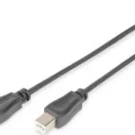 Digitus USB 2.0 Cable USB-A male - USB-B male 5.00m (AK-300105-050-S)