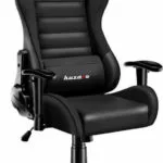 Huzaro Ranger 6.0 Child Καρέκλα Gaming Δερματίνης με Ρυθμιζόμενα Μπράτσα Μαύρη