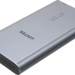 Unitek SolidForce Θήκη για 2 Σκληρούς Δίσκους M.2 PCI Express NVME με σύνδεση Type-C σε Γκρι χρώμα S1206A