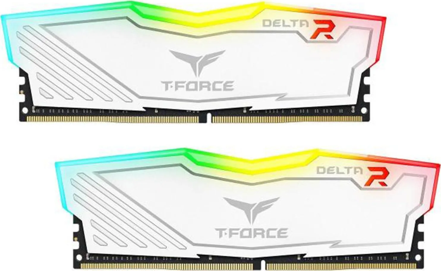 TeamGroup Delta RGB DDR4 16GB RAM με 2x8GB Modules και Ταχύτητα 3200 για Desktop TF4D416G3200HC16FDC01 - Image 1