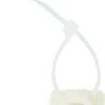 LogiLink Cable Tie Mounts Λευκό KAB0042 100τμχ
