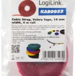 LogiLink Velcro Δεματικό Καλωδίων Κόκκινο 1τμχ