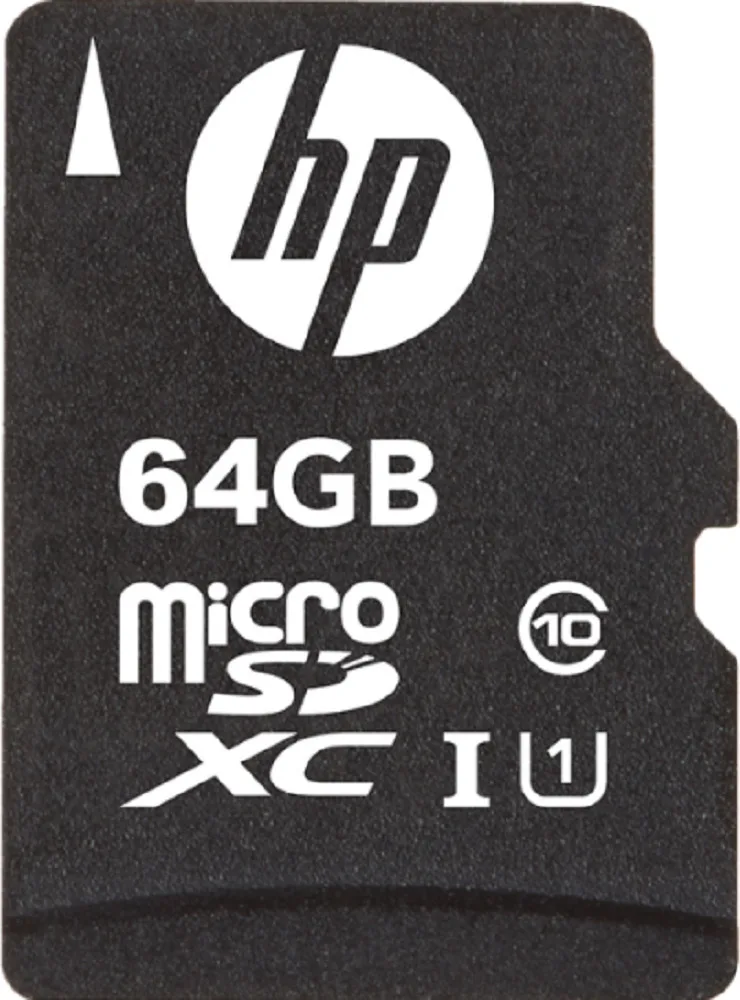 HP SDHC 64GB U1 UHS-I με αντάπτορα - Image 1