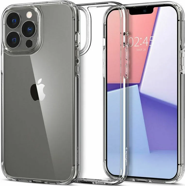 Spigen Ultra Hybrid Back Cover Πλαστικό 2mm Διάφανο (iPhone 13 Pro) ACS03261 - Image 1