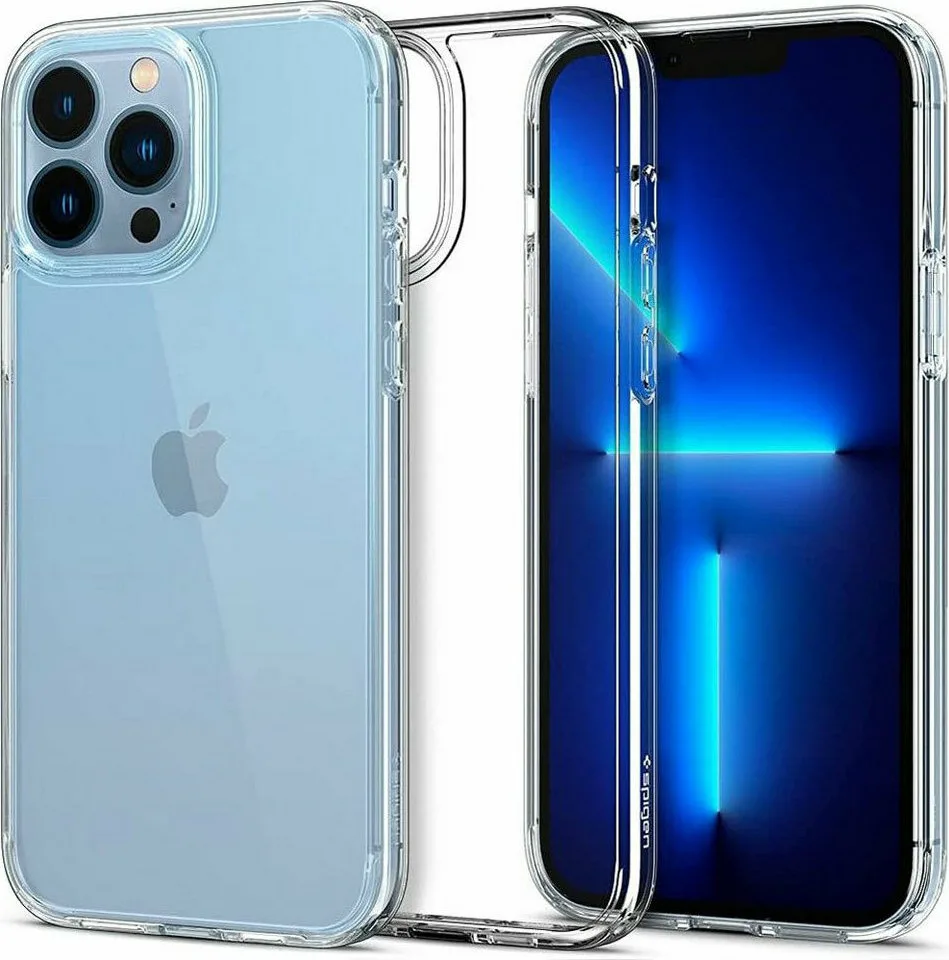 Spigen Ultra Hybrid Back Cover Πλαστικό 2mm Διάφανο (iPhone 13 Pro Max) ACS03204 - Image 1