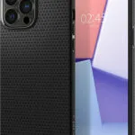 Spigen Liquid Air Back Cover Σιλικόνης Μαύρο (iPhone 13 Pro) ACS03258