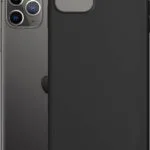 3MK Matt Back Cover Σιλικόνης 1.2mm Μαύρο (iPhone 13)