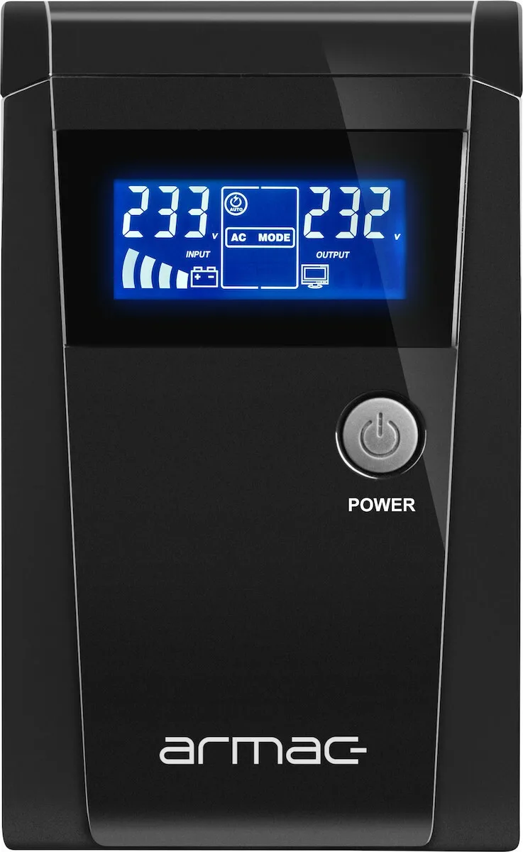 Armac O/850F/LCD UPS Line-Interactive 850VA με 2 Schuko Πρίζες - Image 1