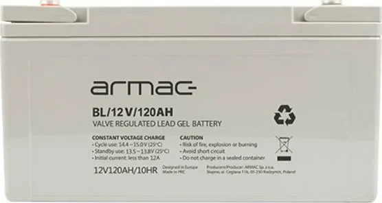 Armac Μπαταρία UPS με Χωρητικότητα 120Ah και Τάση 12V BL/12V/120AH - Image 1
