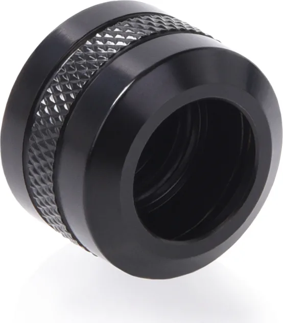 Alphacool Eiszapfen PRO 13mm HardTube Fitting G1/4 Deep Black Fittings Μαύρο 17471 - Image 1