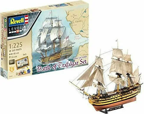 Revell My Hobby Battle of Trafalgar Φιγούρα Μοντελισμού Πλοίο 269 Κομματιών σε Κλίμακα 1:225 με Κόλλα και Χρώματα 60x42εκ. 05767 - Image 1