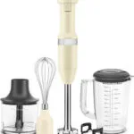 Kitchenaid 5KHBV83EAC Ραβδομπλέντερ με Ανοξείδωτη Ράβδο 180W Μπεζ