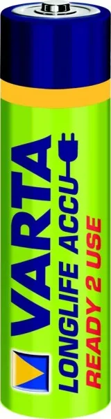Varta Longlife Accu Επαναφορτιζόμενη Μπαταρία AAA Ni-MH 800mAh 1.2V 1τμχ - Image 1