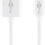 Goobay USB-A to Lightning Cable Λευκό 0.5m (72905)