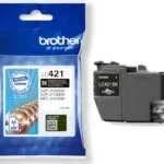Brother LC421 Γνήσιο Μελάνι Εκτυπωτή InkJet Μαύρο (LC-421BK)