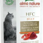 Almo Nature HFC Adult Jelly Υγρή Τροφή για Ενήλικες Γάτες σε Φακελάκι με Αστακό και Τόνο χωρίς Γλουτένη 55gr