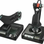 Logitech G Saitek X52 Pro Flight Joystick Ενσύρματο Συμβατό με PC